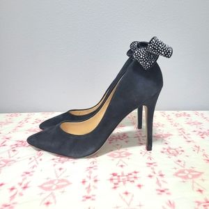 Neiman Marcus "Verity" Bow Heels